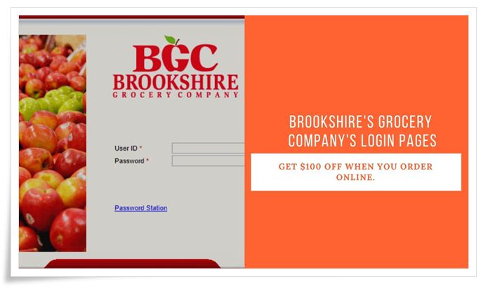 Brookshire's Grocery Company's Login Pages