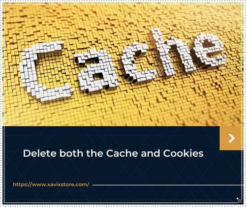 Delete both the Cache and Cookies