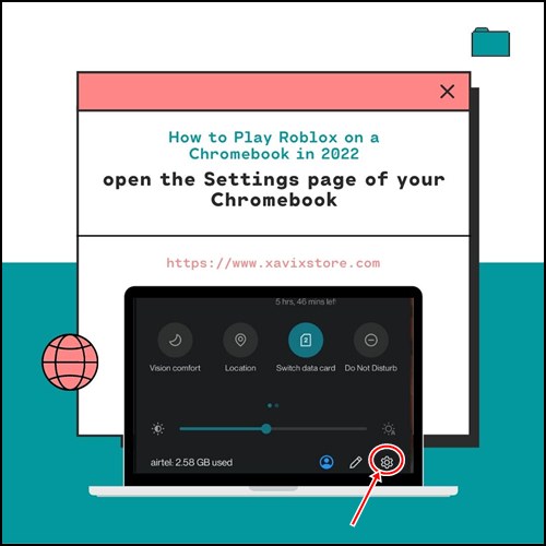 open the Settings page of your Chromebook