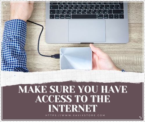 Make sure you have access to the Internet