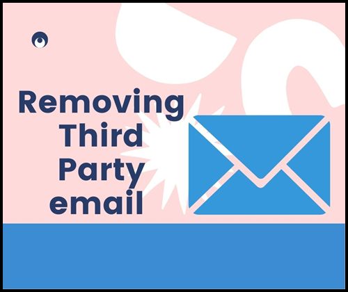 Removing Third Party email 