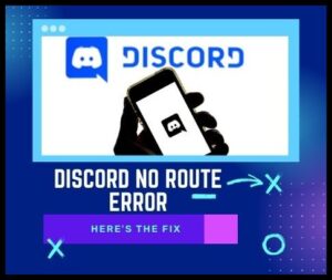 no route discord