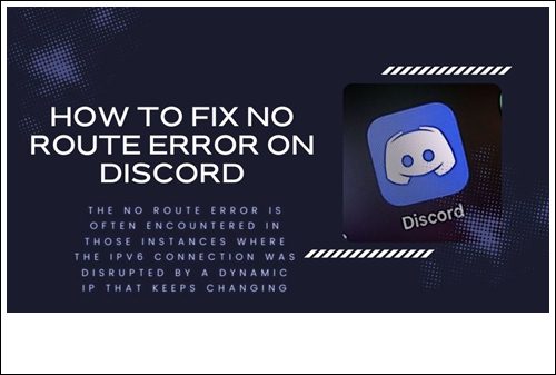 How to Fix No Route Error on Discord