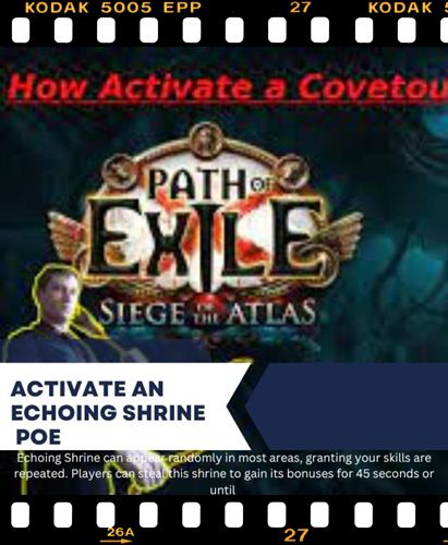 Activate an echoing shrine poe (Working)