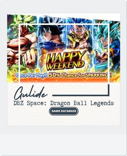 Guide Dragon ball legends