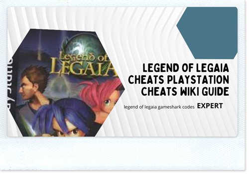 Legend of Legaia Cheats  PlayStation Cheats