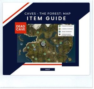 the forest cave map