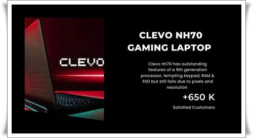 Clevo NH70 Gaming Laptop Review, Analysis of Specs