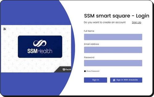 SSM smart square Login Guide
