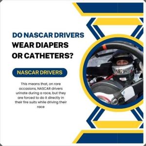 how do nascar drivers pee