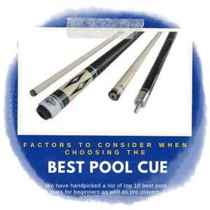 best pool cues