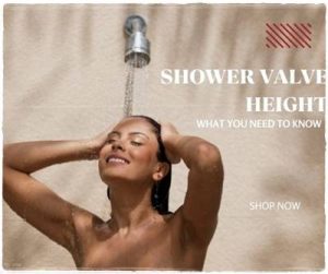 shower valve height