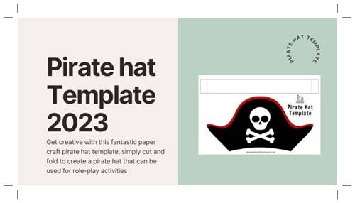 The Ultimate Guide to Crafting the Perfect Pirate Hat Template