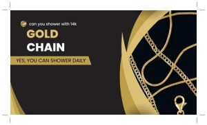 can you shower with 14k gold