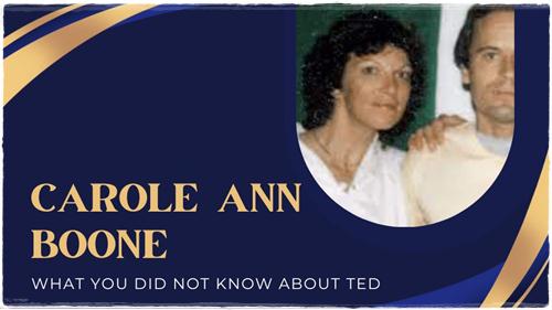 carole ann boone What you did not know about Ted