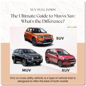 xuv full form