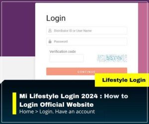 Mi Lifestyle login guide