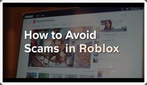 avoid scams in roblox