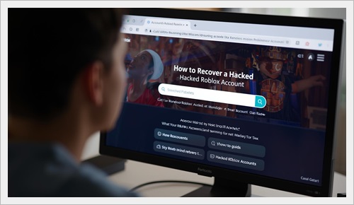 how to recover a hacked roblox account