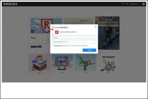 roblox two-step verification