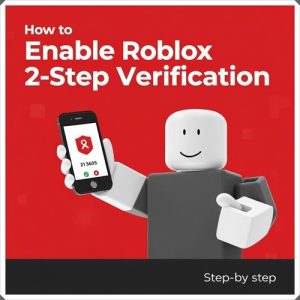 how to enable Roblox 2 step verification