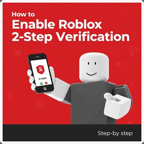 how to enable Roblox 2 step verification