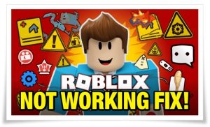 roblox not working fix