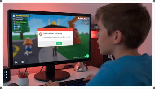 Roblox voice chat not working